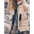 Lady Long Sleeve Jacket with Free Individuality Picture Jacket